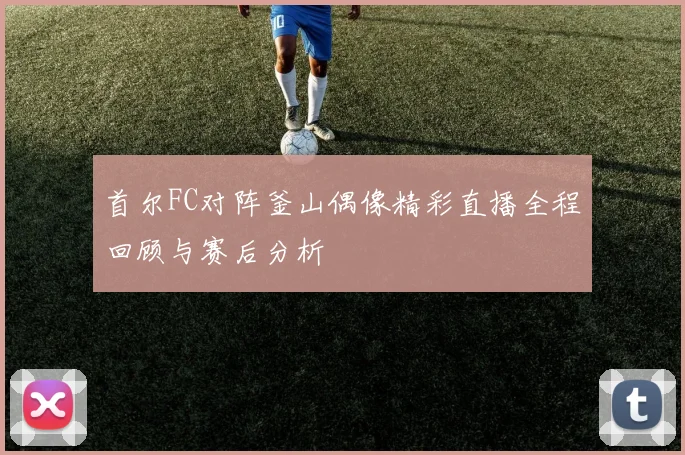 首尔FC对阵釜山偶像精彩直播全程回顾与赛后分析