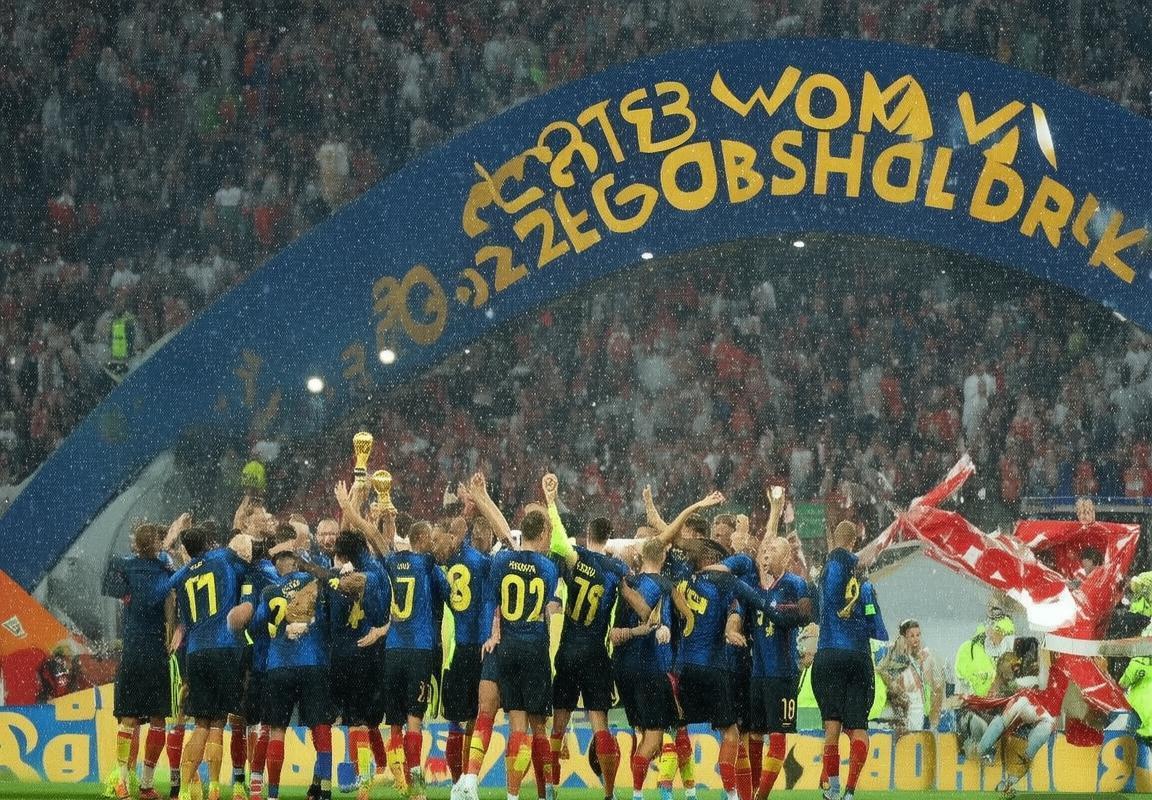 2018世界杯决赛:法国4-2克罗地亚,荣耀之夜星光璀璨